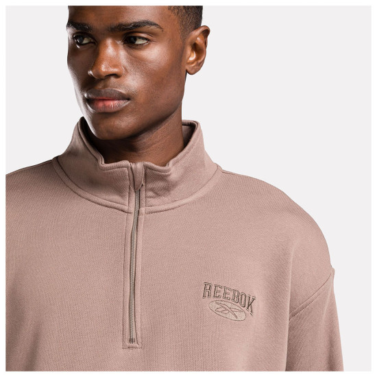 Reebok Unisex φούτερ Classic Archive Essentials 1/4 ZIP